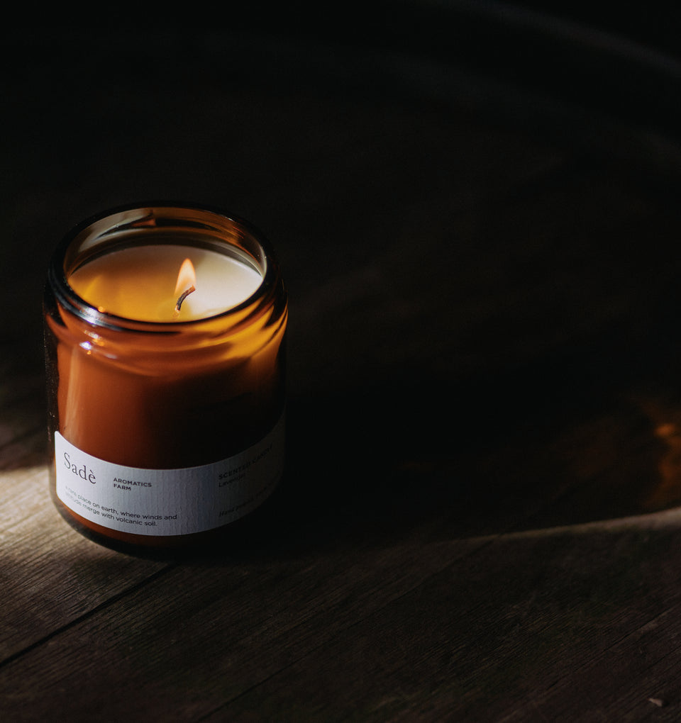 נר ארומטי לבנדר